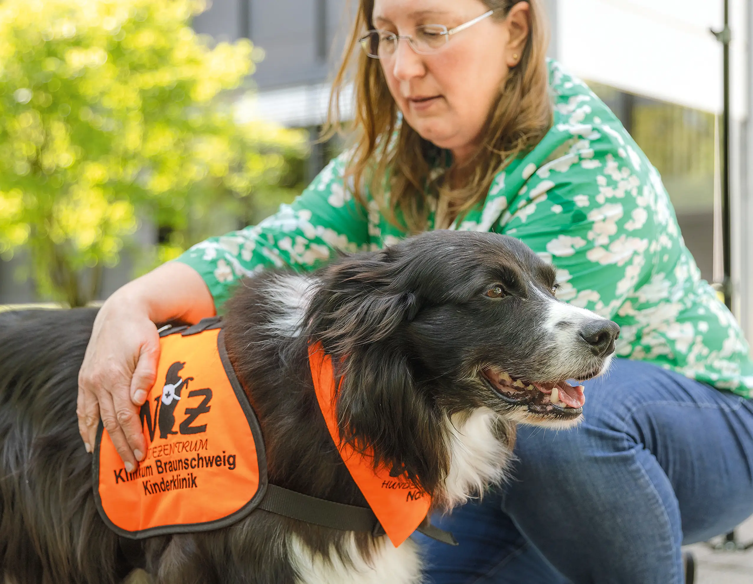 Therapiehund im Klinikum Braunschweig