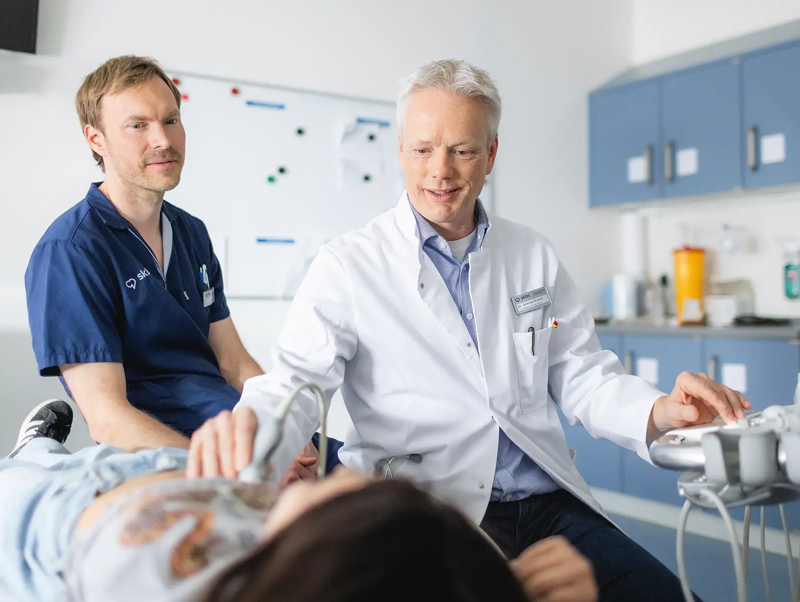 Nachuntersuchung per Ultraschall