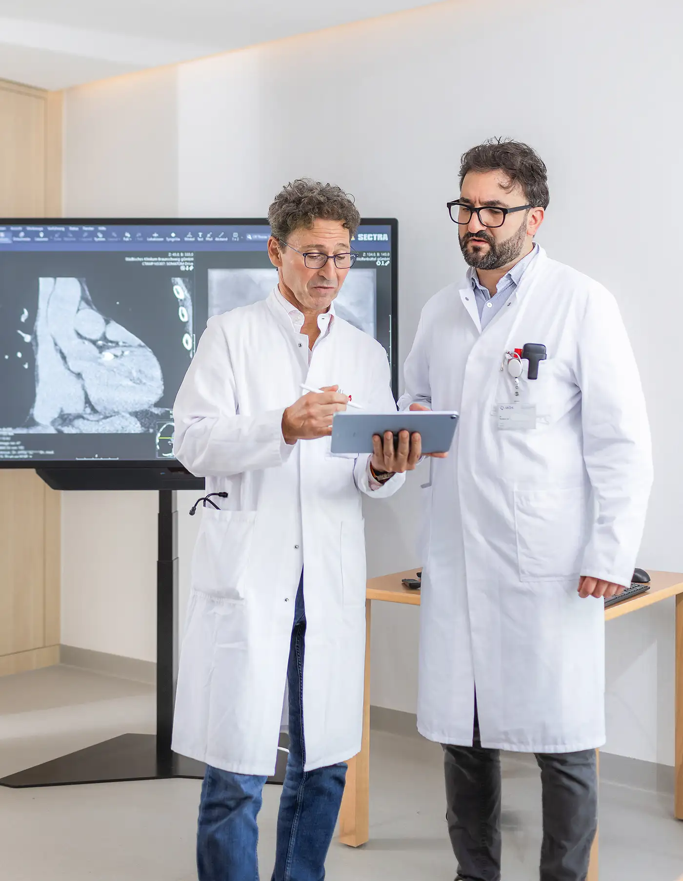 Dr. Marcel Anssar und Dr. Khaldoun Ali