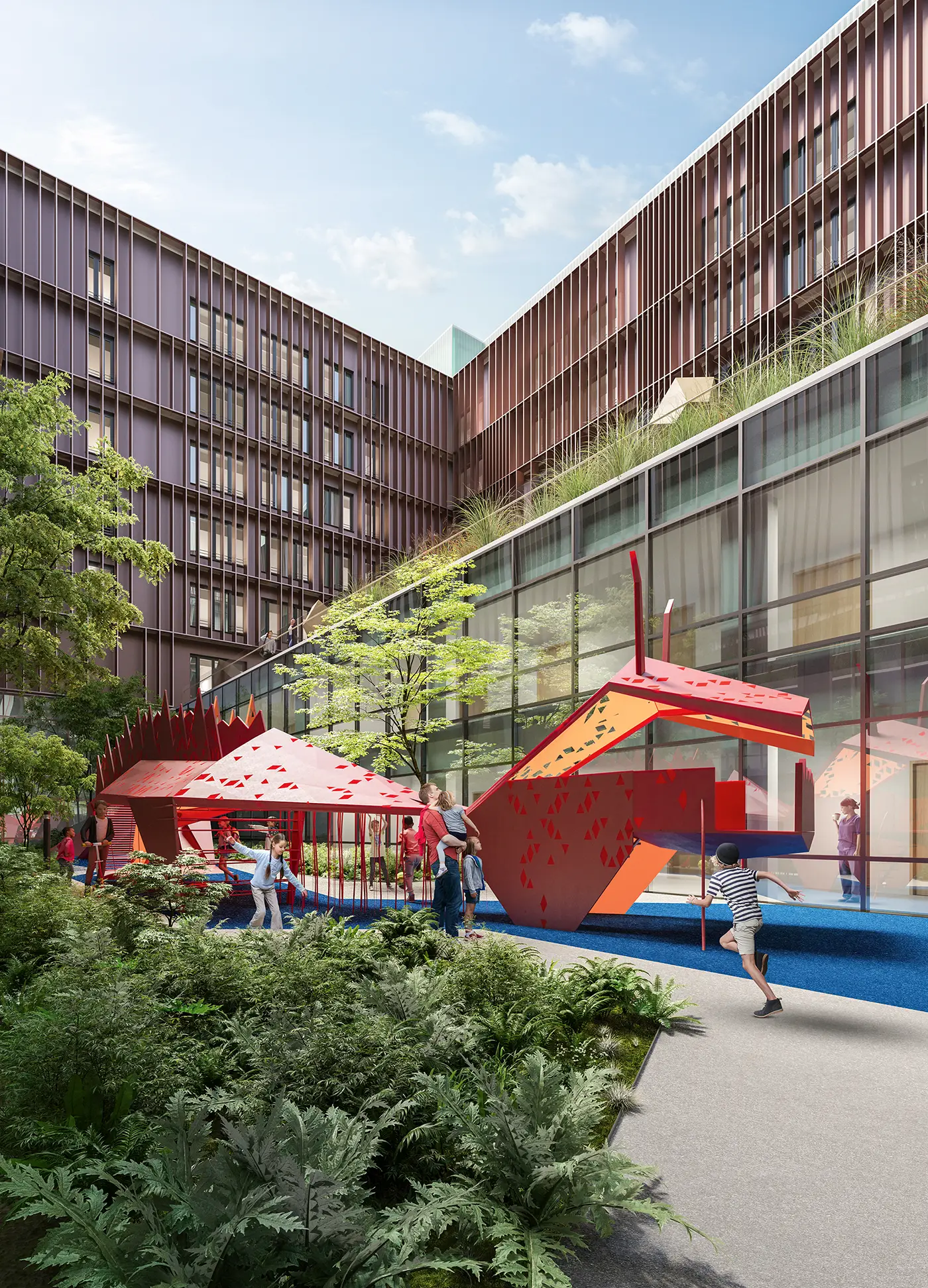 Zentralklinik Visualisierung