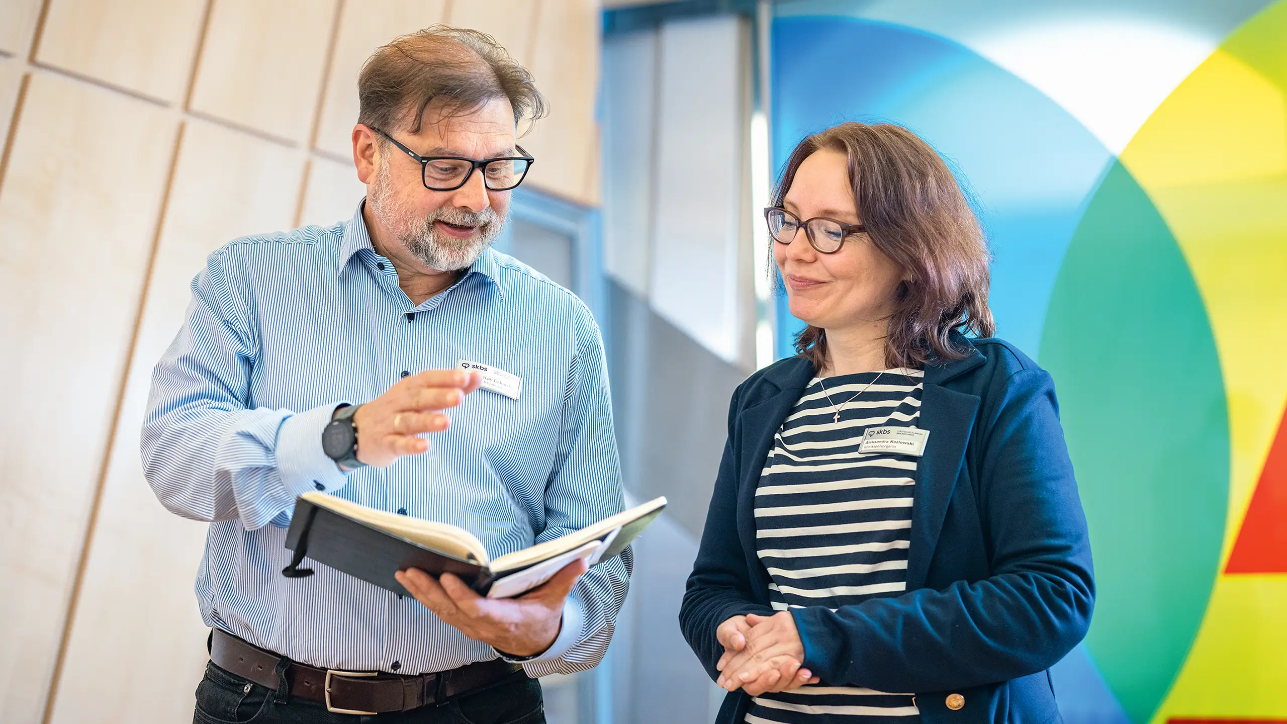 Gespräch Aleksandra Kozlowski und Kay-Michael Eckardt