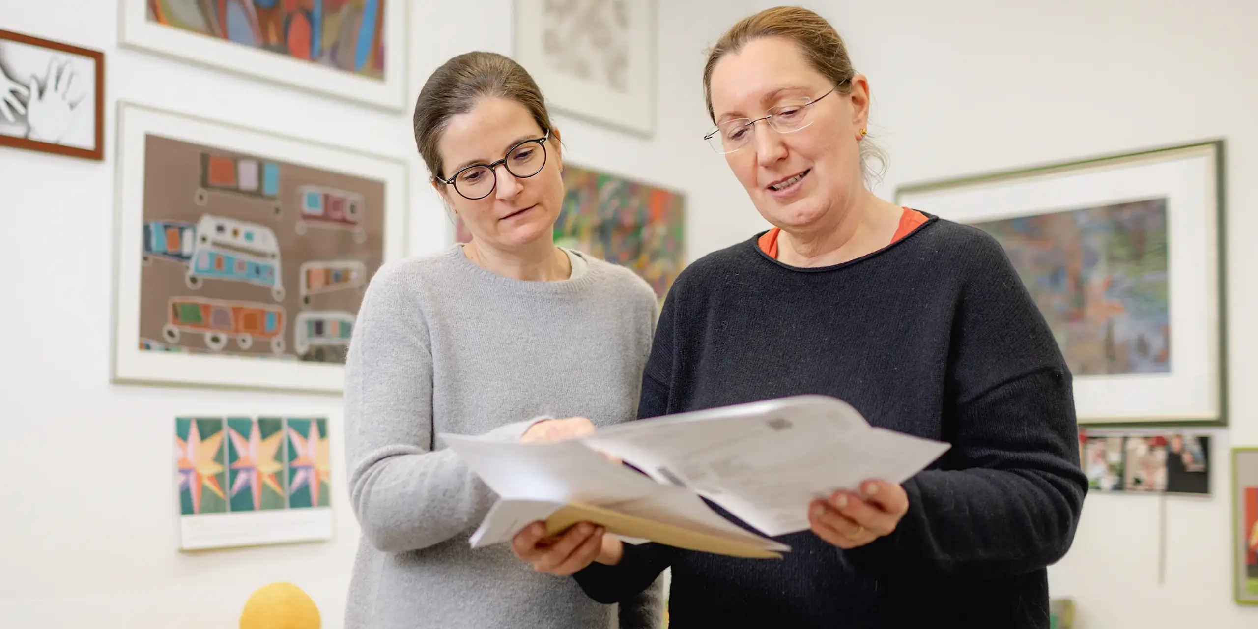 Dr. Antje Mey und Ärztin Dorothee Henning